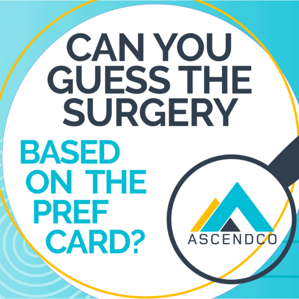 Can you Guess the Procedure Based on the Preference Card?
