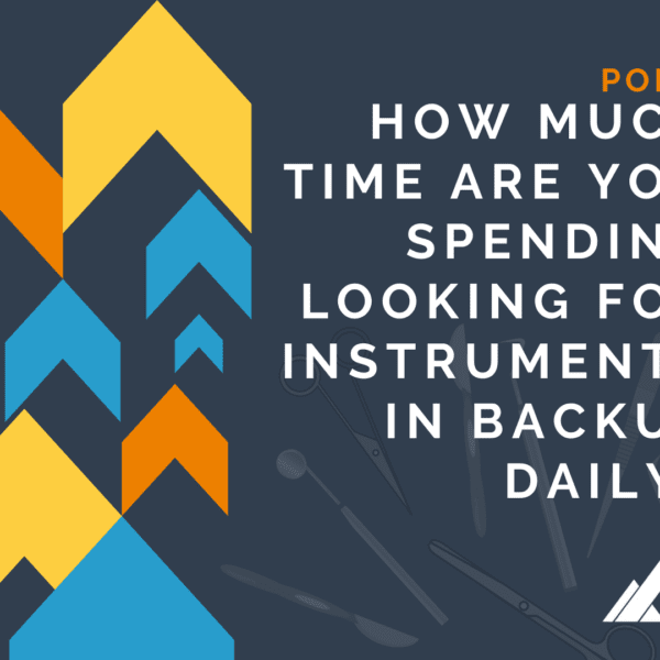 How much time are you spending looking for back up instruments?